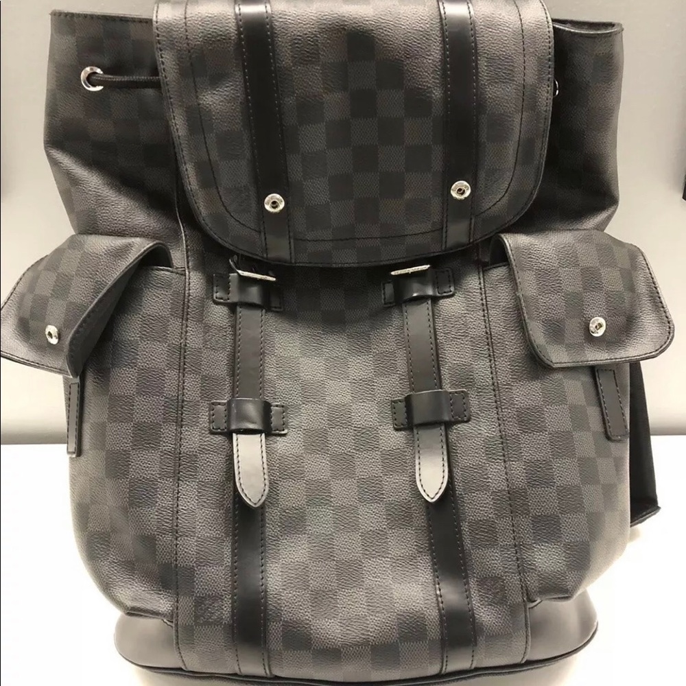 Louis Vuitton Christopher Damier Graphite Backpack